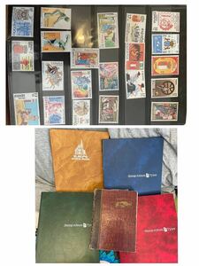  stamp 5 pcs. total 1000 sheets and more used . unused equipped Japan America Showa era China Spain rare ultra rare large amount .... set 