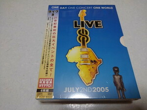 ●　 ライヴ8 LIVE8　初回生産限定DVD 未開封新品♪ポール・マッカートニー　U2　ピンク・フロイド　コールドプレイ　マドンナ　ザ・フー他