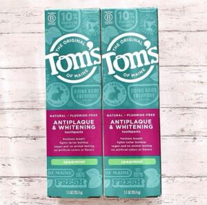 【2本セット】Tom’s of Maine トムズオブメイン アンチプラーク 歯磨き粉