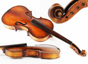  rare violin VIOLIN beautiful . eyes .. details unknown ( Vintage antique ) D683