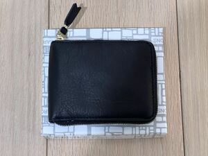 WALLET COMME DES GARCONS Washed zip wallet black ブラック ウォッシュ ジップウォレット コムデギャルソン cdg 新品未使用