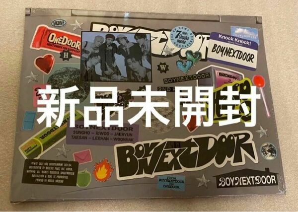 【新品未開封】BOYNEXTDOOR HOW? Sticker CD