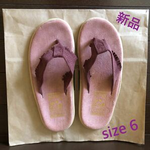 【新品】Island slipper トングサンダル size 6　