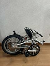 バイク技術研究所 YS-22E-01 アルミ 折りたたみ 電動アシスト自転車 ミニベロ 前16後14インチ 2400mAh _画像2