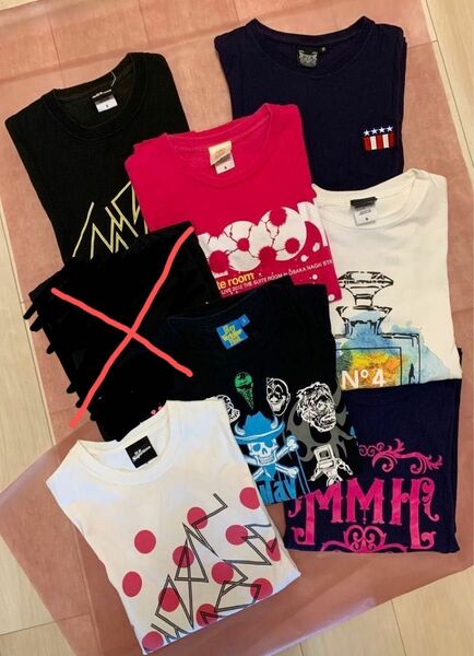 GLAY ツアー Tシャツ７枚セット　Sサイズ