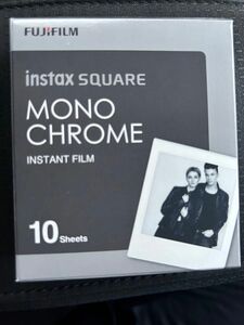 12個　富士フイルム　チェキ instax SQUARE モノクローム チェキSQUARE用インスタントフィルム 10枚入り