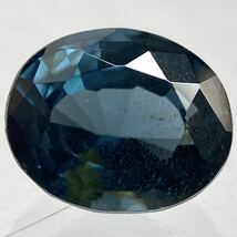 〔天然ブルースピネル0.682ct〕m 約5.76×4.74mm ルース 裸石 宝石 ジュエリー Blue spinel jewelry テDG0_画像1