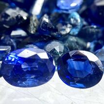 〔天然サファイアおまとめ〕m 50ct 裸石 宝石 Sapphire sapphire サファイア コランダム 藍玉 jewelry ジュエリー ①_画像1