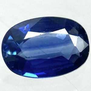 〔天然サファイア0.772ct〕m 約6.96×4.99mm ルース 裸石 宝石 ジュエリー sapphire corundum コランダム テDE0