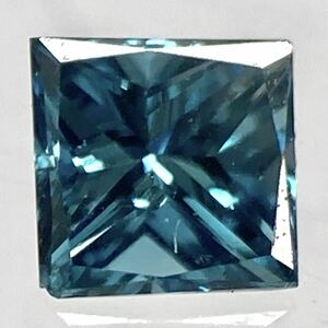 〔天然ブルーダイアモンド0.081ct〕m 2.57×2.54mm ルース 裸石 black diamond 宝石 ジュエリー テDG0