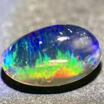 遊色効果抜群!!〔天然オパール1.463ct〕m 9.72×6.11mm ルース 裸石 opal 宝石 ジュエリー jewerly_画像3