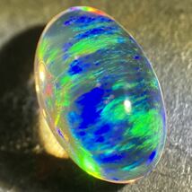 遊色効果抜群!!〔天然オパール1.463ct〕m 9.72×6.11mm ルース 裸石 opal 宝石 ジュエリー jewerly_画像2