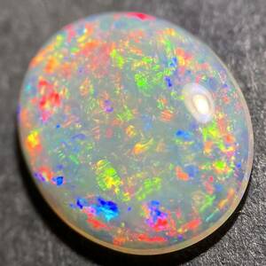 遊色効果抜群!!〔天然オパール1.510ct〕m 10.87×9.09mm ルース 裸石 opal 宝石 ジュエリー jewerly