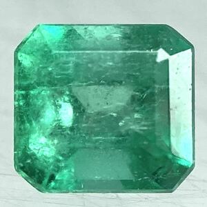 〔天然エメラルド0.220ct〕m 約3.68×3.40mmソーティング付 ルース 裸石 宝石 ジュエリーjewerly emerald テDC0