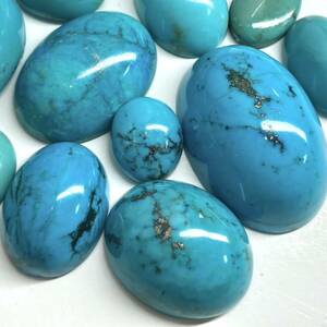 〔天然トルコ石おまとめ200ct〕J ルース 裸石 宝石 ジュエリー ターコイズ jewelry turquoise ①