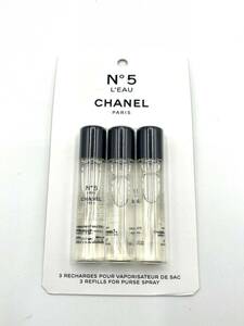 CHANEL シャネル NO5 ロー オードゥ トワレット ミニ ツィスト＆スプレイ リフィル 7ml × 3本