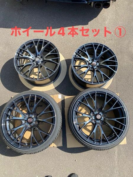 (①) Weds Sport SA-20R 18インチ 100-5H 8.5J 2本