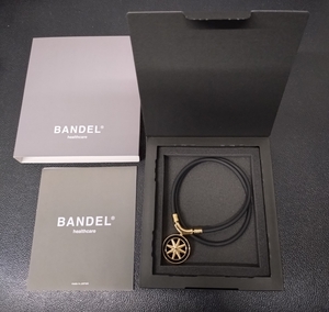 ★入手困難品★正規品★BANDEL（バンデル）★ヘルスケア　Earth（アース）★Black×Gold★Mサイズ47㎝★現品のみ★