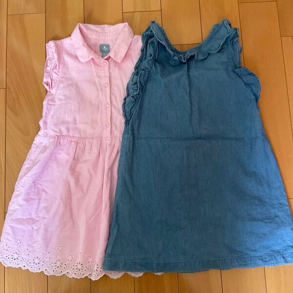 ワンピース ノースリーブ キッズ 子供服 baby Gap 110