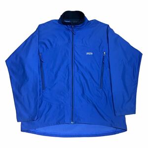 03's patagonia スリングショットジャケット レギュレーター CANADA製 パタゴニア アウトドア 00's 90's 古着 vintage ヴィンテージ ブルー