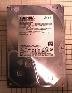 TOSHIBA HDD SATA 3TB(DT01ACA300) ハードディスク