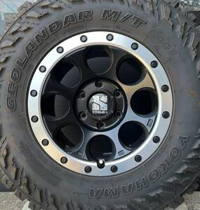 MLJ XTREME XJ-03 16インチ 139.7 265/75R16 ハイラックス ハイラックスサーフ 215系 ラウドクルーザープラド 120系 トライトン KB9T 等