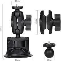 HSU 吸盤マウント 超強吸着力・360回転 アクションカメラ 車載マウント GoPro Hero 12/11/10/9/ 8/7_画像5