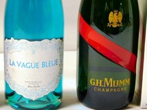 A589★古酒/果実酒/シャンパン/スパークリングワイン/4本セット/ANDRE/LA VAGUE BLEUE/G.H.MUMM/Duc Royal GAMAY2014/お酒★送料870円～_画像3