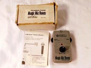 Y629*VOCU/Magic Mic Room/ microphone preamplifier /MicrophonesPreamp/MADE IN JAPAN/ postage 590 jpy ~