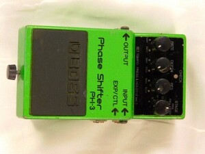 Y613★BOSS /PH-3/ フェイザー★Phase Shifter/ギターエフェクター/ボス/緑系/フェイズシフター/送料590円〜