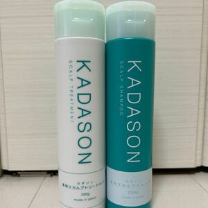 【セット】KADASON スカルプシャンプー 250mlとトリートメント250ｇ