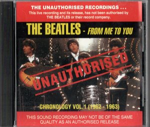 CD【FROM ME TO YOU (CHRONOLOGY VOL.1 1962-1963) Australia 1994年】Beatles ビートルズ