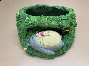 S069[06]S9( planter ) used Ghibli Tonari no Totoro gardening planter nap .. Chan 5/17 exhibition 