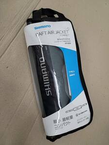 N127[06]T143( спасательный жилет ) прекрасный товар Shimano /shimano черновой to воздушный жакет compact модель *.. тип спасательный . свободный серый VF-053U