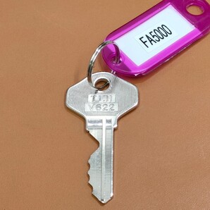 合鍵1本【FA5000番】 ALPHA 1000ー70㎜ 南京錠 同一キー カギ アルファ、FA5000 関東 キー【ネコポス便無料発送 ヤフオク!専用】