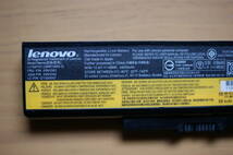 Lenovo thinkpad バッテリー L11L6Y01(FRU P/N 45N1043) 48Wh/4400mAh 10.8V （対応機種Thinkpad E440 E540 E431 E430 V480）_画像3