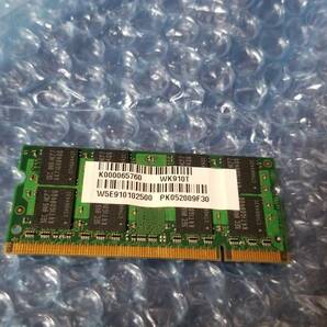 即決 SAMSUNG製 2GB DDR2 PC2-6400S SO-DIMM D2/N800-2G互換 送料120円～の画像2