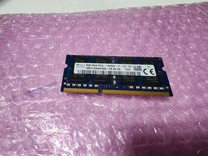 即決 hynix製 DDR3 8GB PC3L-12800S SO-DIMM 204pin 低電圧対応 送料120円～