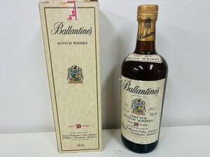 【K-28449】【1円～】Ballantine バランタイン 30年 VERY OLD SCOTCH WHISKY お酒 アルコール ウィスキー 未開栓 750ml 43％