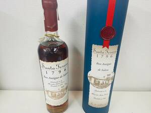 [K-28450SH]1 jpy start SANTA TERESA sun ta teresa 1796 Ron Antiguo de Solera sake alcohol rum regular goods 40 times 700ml 1 jpy start 