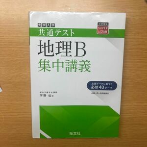 共通テスト 地理B 集中講義