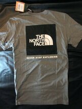 本物正規◆ノースフェイス◆Tシャツ BOX NSE■M■グレー■新品■アメリカ限定■GVD THE NORTH FACE 半袖_画像3