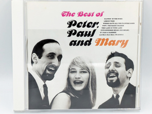 PETER , PAUL AND MARY : The Best of Peter , Paul and Mary MUSIC CD 輸入盤 状態良好