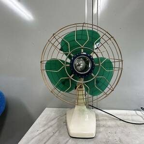 （31）昭和 レトロ FUJI DENKI 富士電機 扇風機 FTZ 3062 当時物の画像1