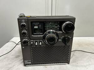 （155）SONY ソニー ICF-5900 スカイセンサー マルチバンドレシーバー ラジオ 当時物　ACアダプター付き