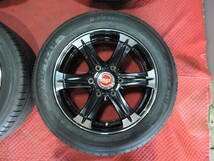 【中古アルミ】 DOS SJ-T6 17インチ 6.5J+38 6H139.7 グッドイヤー イーグルRVF 215/60R17 20年製 トヨタ 200系ハイエース TOYOTA HIACE_画像6