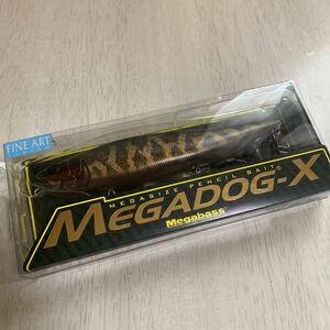 新品 MAGABASSメガバス ファインアートフィニッシュ メガドッグX 180(FA スネークヘッド) 限定 SP-C MEGADOG-X SNAKE HEAD 雷魚 