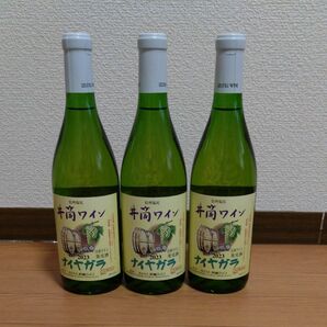 井筒ワイン 酸化防止剤無添加ワイン ナイヤガラ 白甘口 2023 720ml 3本セット