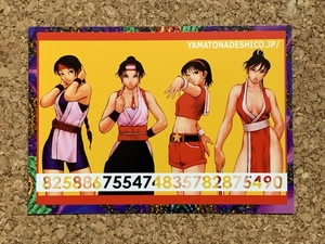 【SNK　グッズ　８５】カード　トレカ　KOF　THEKINGOFFIGHTERS　ColleCarA　未来蜂歌留多商会　2000年