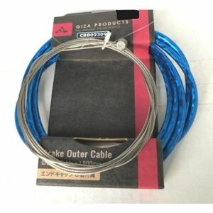 自転車 BMX ワイヤー GIZA SHIMANO BRAKE CABLE SET BLUE 送料無料